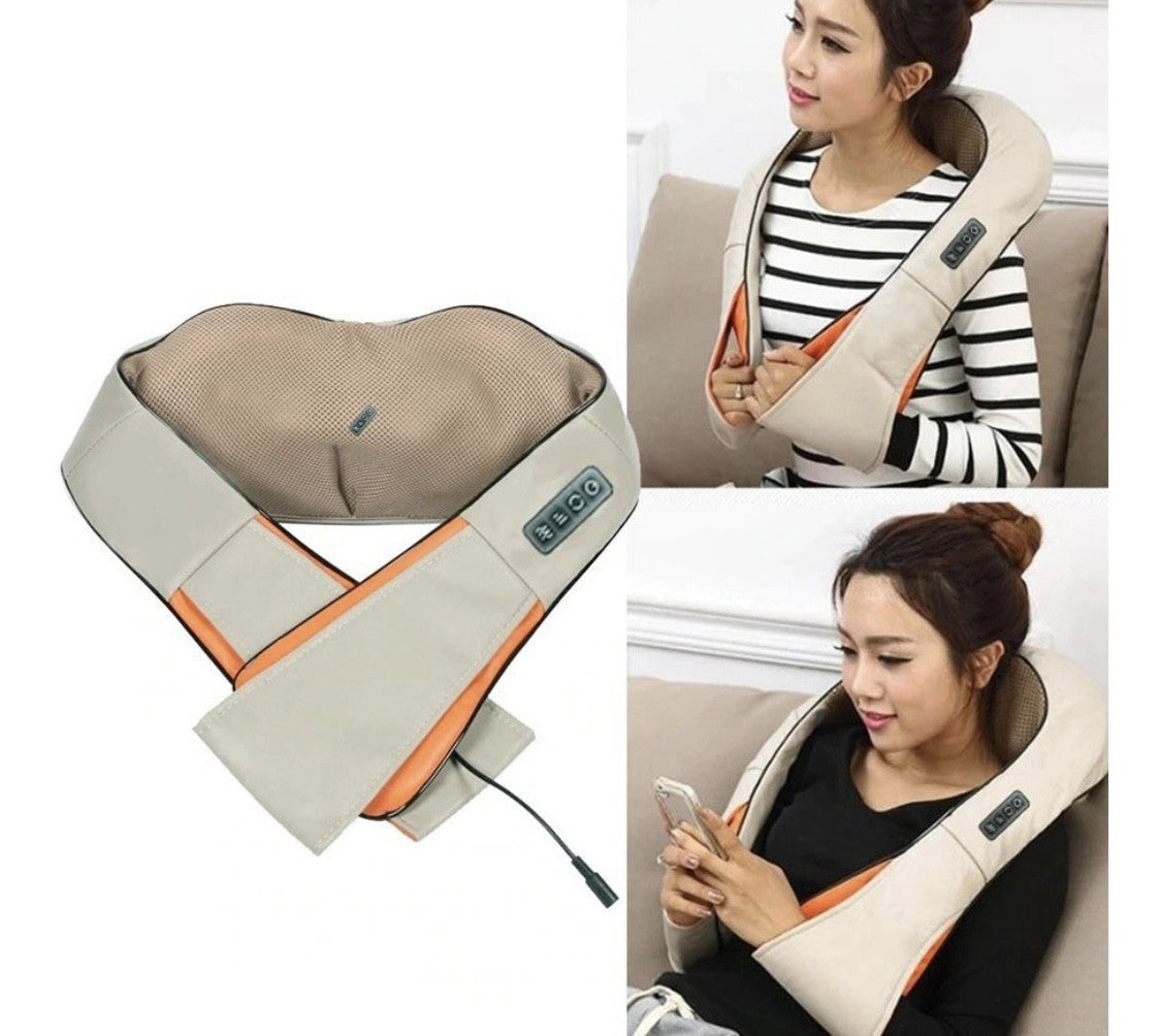 Masajeador Eléctrico para Cuello – Alivia tu dolor en minutos con tecnología de pulsos – ¡50% de descuento hoy!