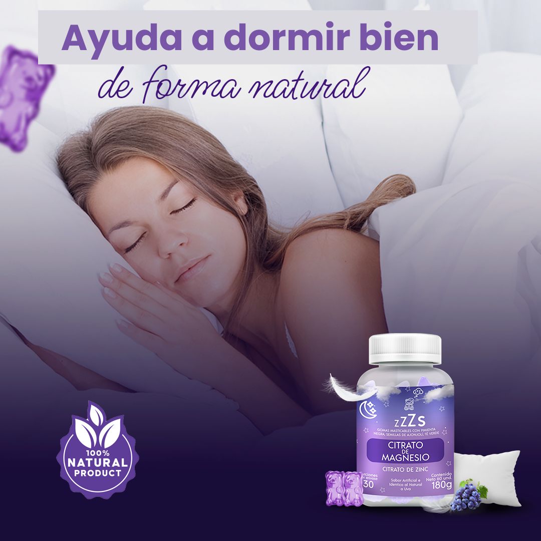 Gomitas de Citrato de Magnesio – Duerme Mejor, Relájate Más | ¡Llévalas con 50% de Descuento!
