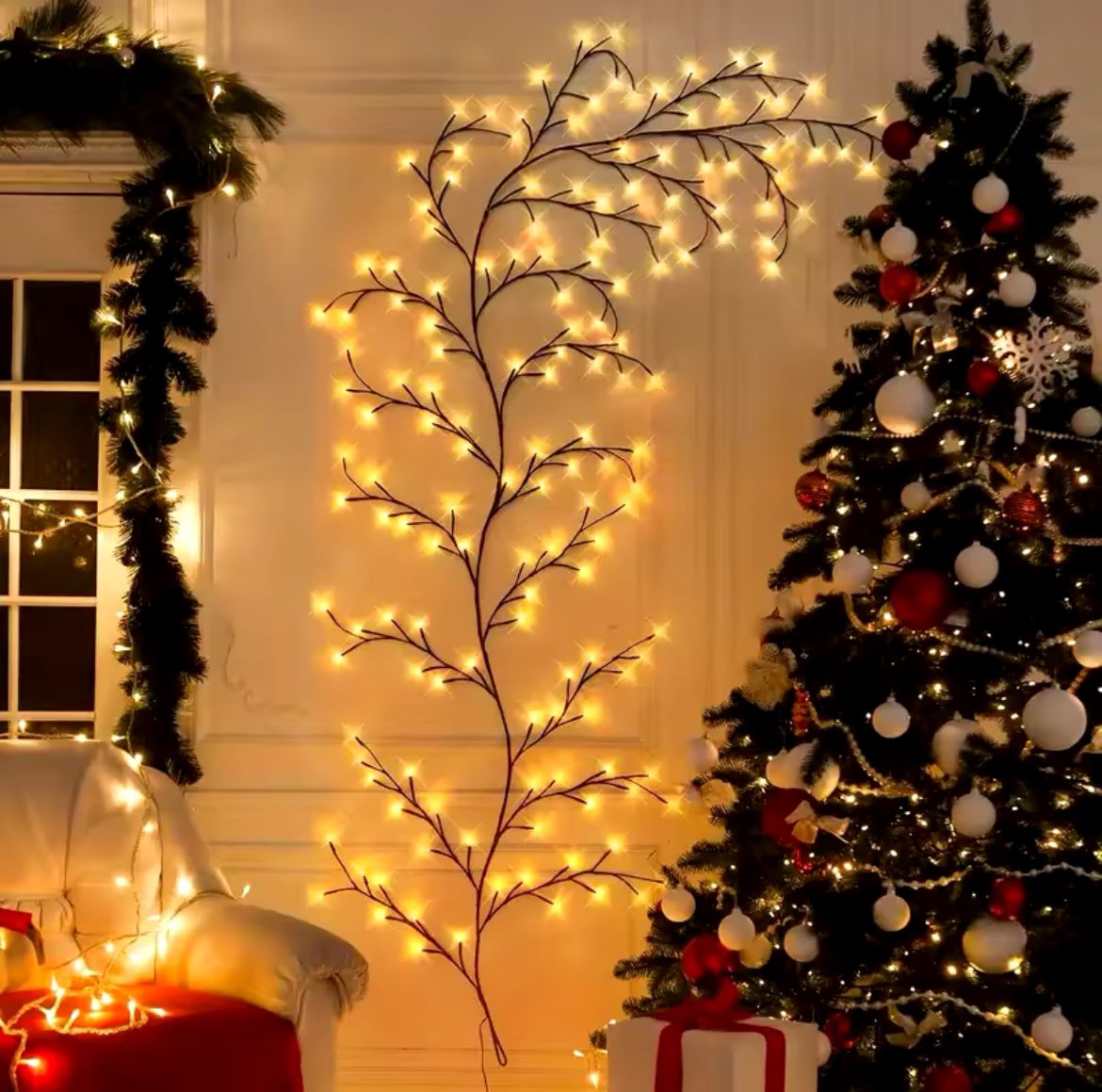🎄 HERMOSA ENREDADERA LED! PARA UNA DECORACIÓN QUE LUZCA COSTOSA 💡