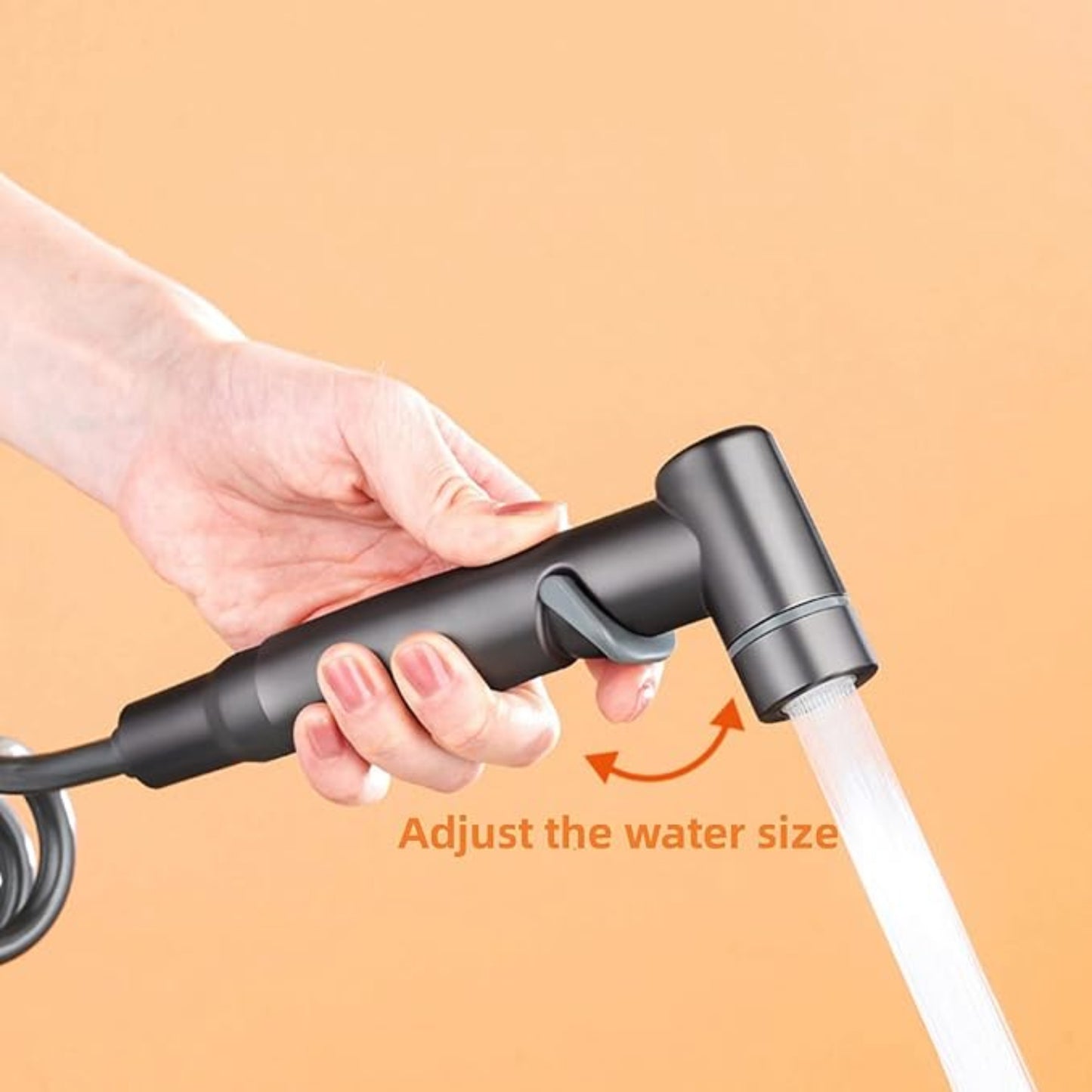Kit Ducha de fácil Instalación de Acero Inoxidable-Máxima higiene! 50% de descuento solo por hoy!!