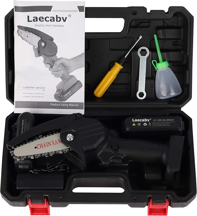 🌲MINI MOTOSIERRA CON BATERÍA RECARGABLE 🔋 + ENVIO GRATIS 🎁