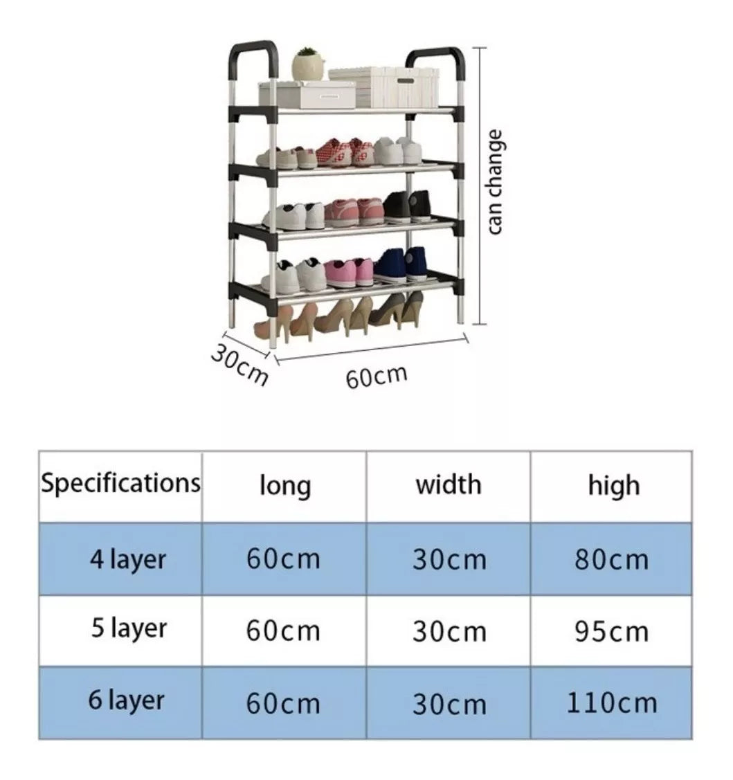 CLOSET ARMABLE 3 PUESTO REFORZADO 1.70M + ZAPATERO DE 6 NIVELES METÁLICO 1.10M GRATIS!