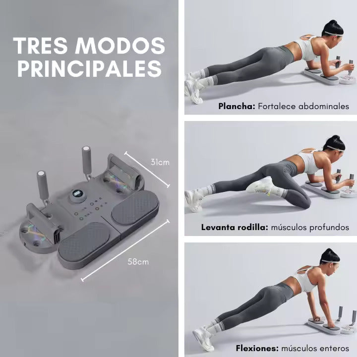 🏃🏼 MAQUINA DE FLEXIONES DE PECHO 5 EN 1 💖