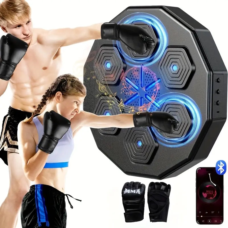 🥊 MAQUINA DE BOXEO MUSICAL 🎶 + GUANTES + ENVIO GRATIS 🎁