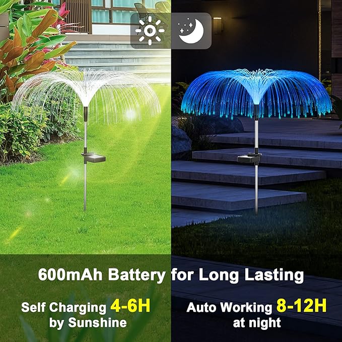 🎁 PAGA 1 Y LLEVA 2 🎁 LÁMPARA SOLAR PARA EXTERIORES