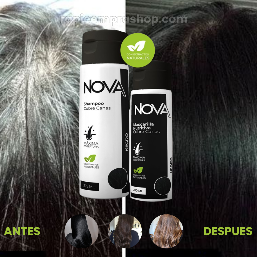 SHAMPOO TAPACANAS + MASCARILLA GRATIS QUE POTENCIA RESULTADOS Y APORTA BRILLO!