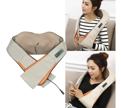Masajeador Eléctrico para Cuello – Alivia tu dolor en minutos con tecnología de pulsos – ¡50% de descuento hoy!