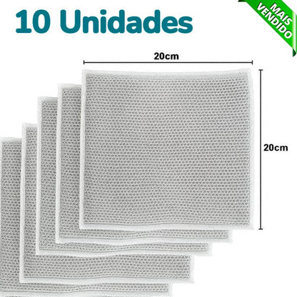 Paños Mágicos de Limpieza (x10) – Limpieza Profunda Sin Esfuerzo ¡Llévalos HOY con el 50% de descuento y olvídate de los trapos que no sirven!
