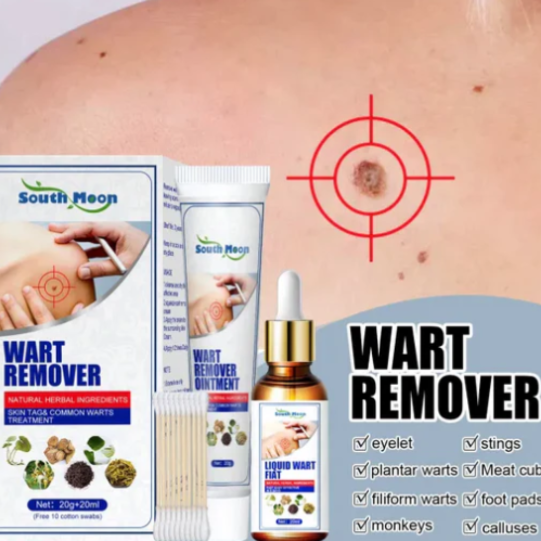 COMBO: 1 CREMA + 1 SERUM Eliminador de Verrugas, forma segura y sin dolor! | resultados en semanas – 50% de DESCUENTO