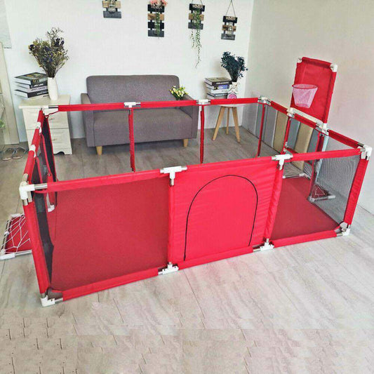 CORRAL EXTRAGRANDE 180 CM CON PUERTA, CESTA Y DOS CANCHAS 👶🏼 +  ENVÍO GRATIS!