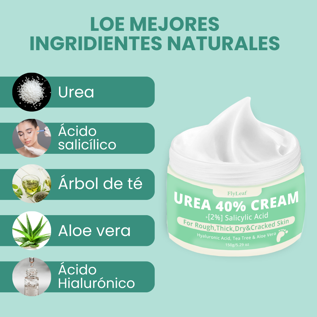 Crema Reparadora Urea al 40% – Hidratación Profunda para Manos y Pies ¡Con el 50% de descuento!