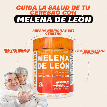 Melena de León – Activa tu mente y tu energía con este hongo milagroso, Con 50% de descuento