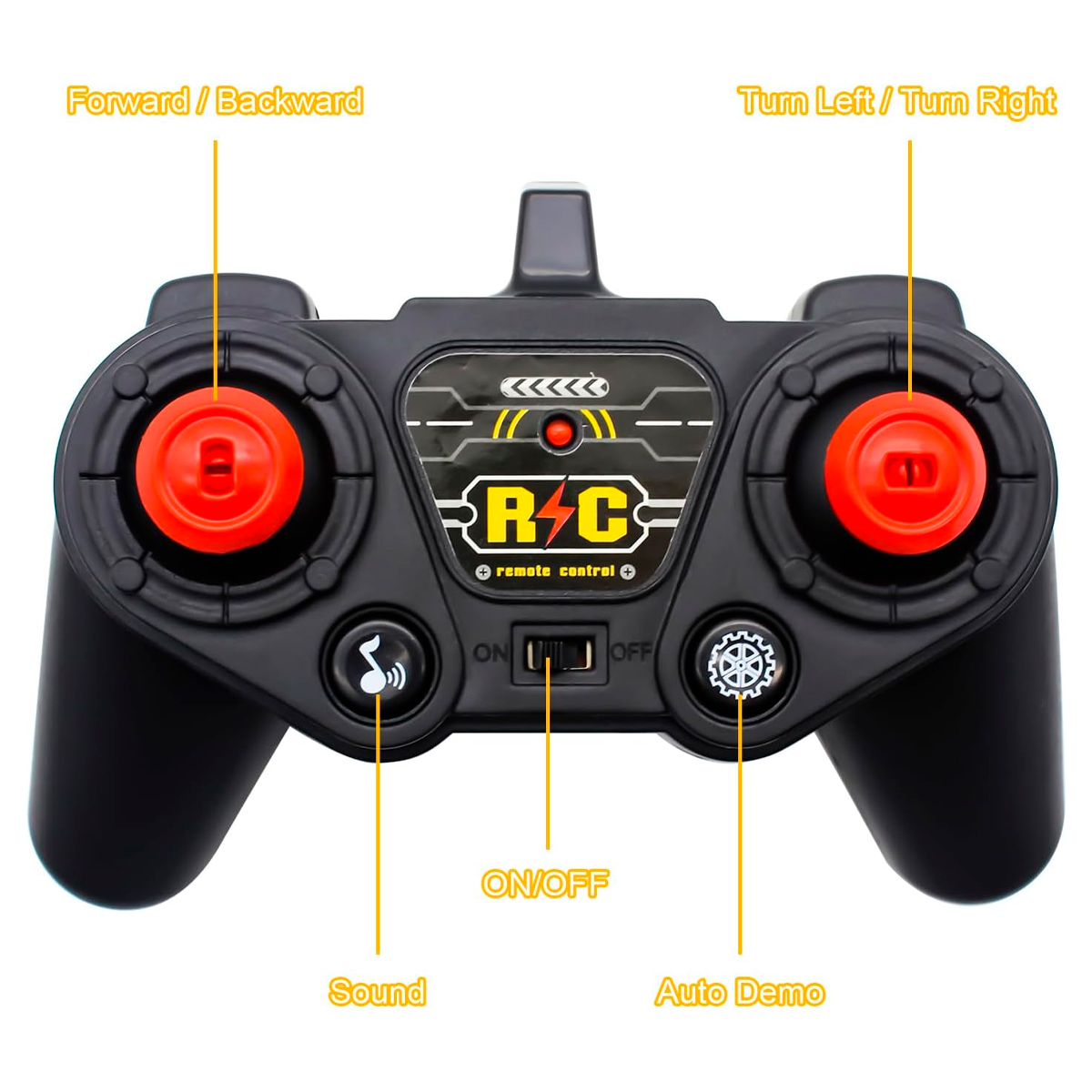 Tractomula Control Remoto + Retroexcavadora + Volqueta - Llantas de goma, sonidos y luces - 50% OFF