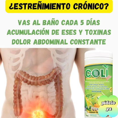 PAGA 1 Y LLEVA 2 Tarros ColiPlus | Abdomen Plano, Digestión Sana y 50% Descuento