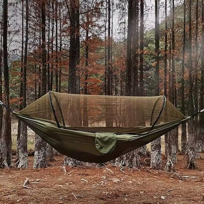🌲 HAMACA PARA CAMPING CON MALLA MOSQUITERA 🏕️ + ENVIO GRATIS!