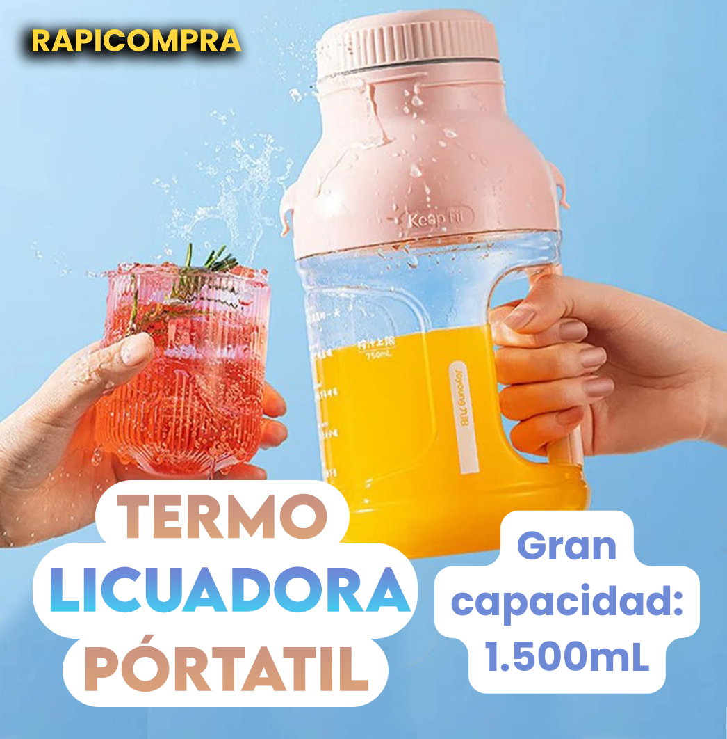 JuiceMaster: TermoLicuadora potente y capacidad de 1500mL