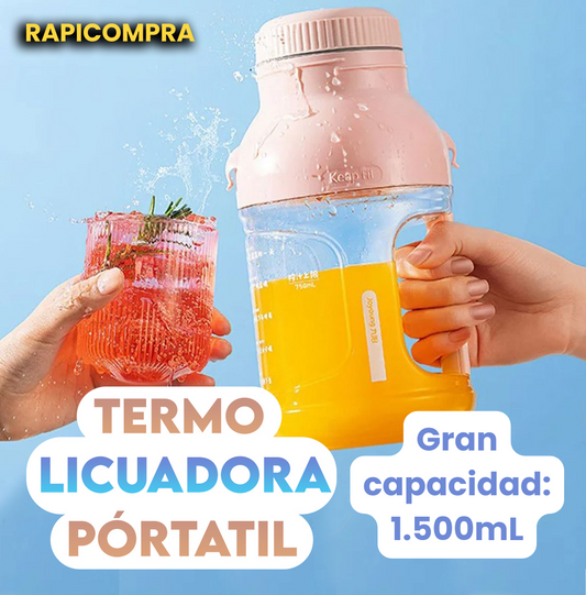 JuiceMaster: TermoLicuadora potente y capacidad de 1500mL