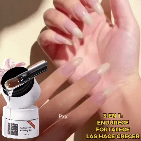 Gelium Pro - Gel Fortalecedor y endurecedor para uñas quebradizas y débiles