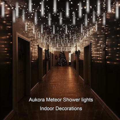Cortina 3M Luz LED Meteoritos x8 Tubos de 50cm - Envío gratis! 50% OFF