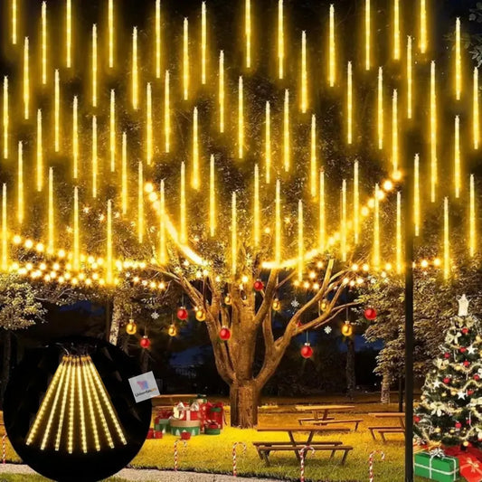 Cortina 3M Luz LED Meteoritos x8 Tubos de 50cm - Envío gratis! 50% OFF