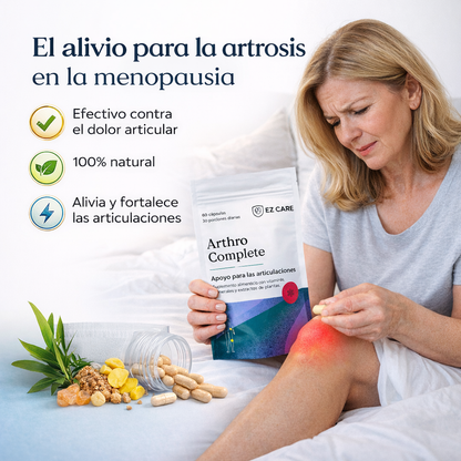 Arthro Complete - Ayuda a detener la inflamación por artrosis y regenerar el cartílago - 50%OFF